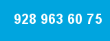 928 963 60 75